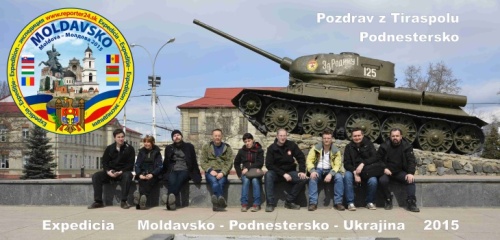 Exped�cia Moldavsko - Podnestersko - Ukrajina   2015