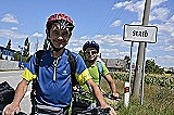 Cykloturista  Radek Špok na svojich cyklocestách opäť v Seredi