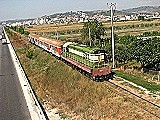1184 Vlak do Elbasanu medzi stanicami Golem a Kavajë