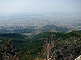 1184 Pohľad na Tiranu z výšky viac ako 1000 m.n.m.