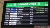  Letisko Milana Rastislava Stefanika v Bratislave - par minut pred polnocou. Lety do Lisabonu a Larnaky sa namiesto z Viedne uskutocnia z Bratislavy