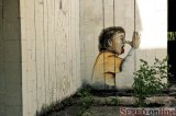 Expedícia Černobyl 2009 - Pripjat - graffiti z mesta duchov  